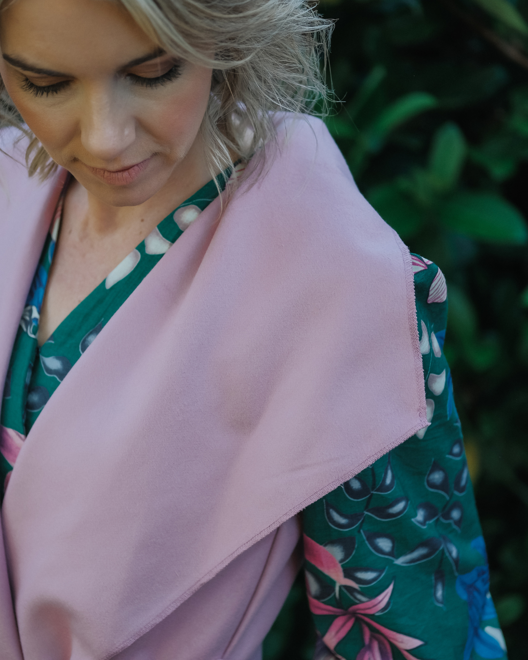 Bold Sleeveless Coat