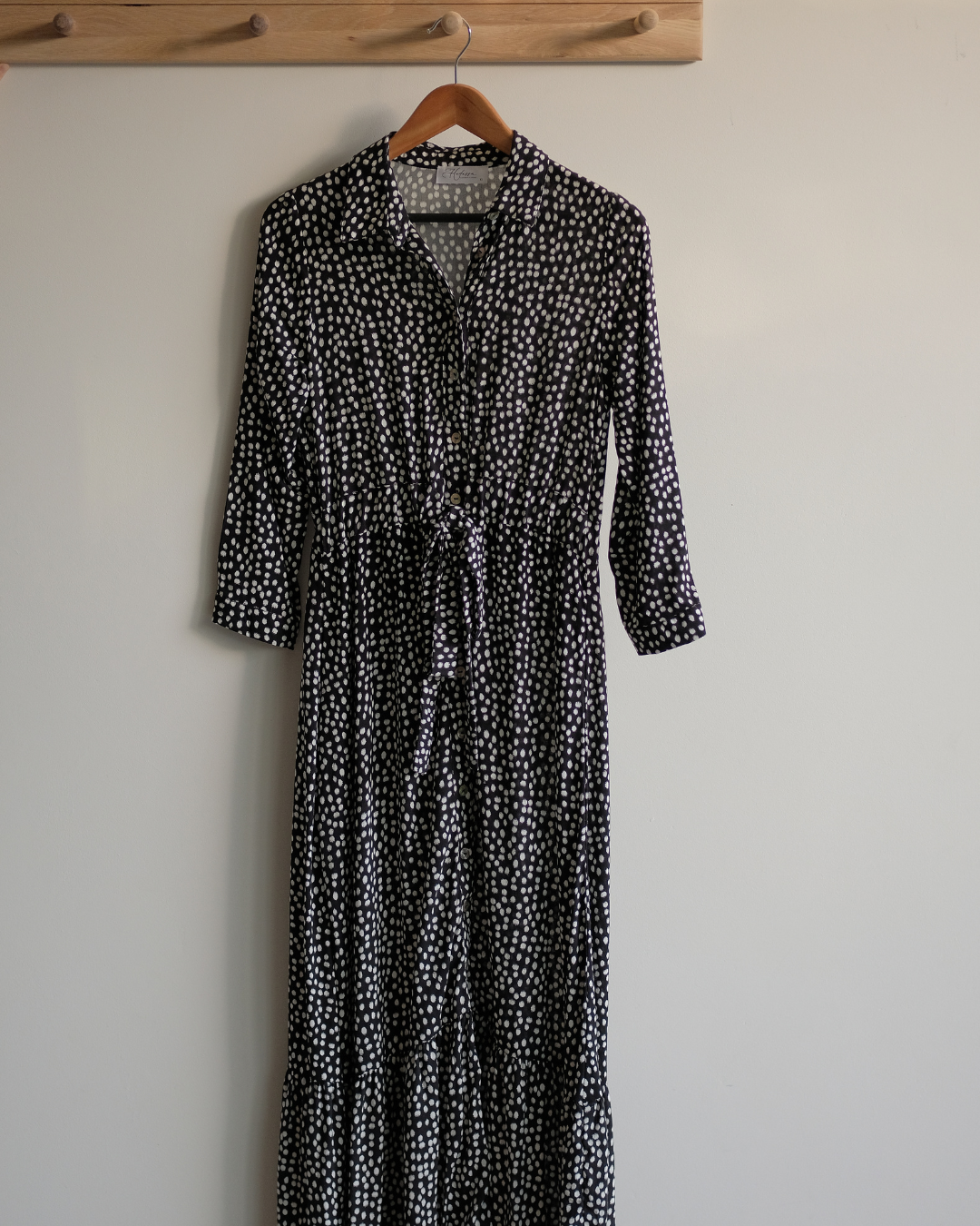 Spotted Button-through Dress