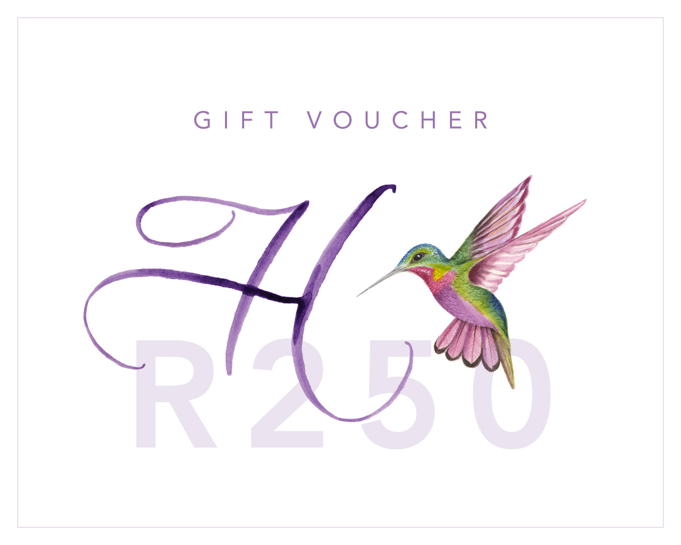 R250 Hadassa Collection Gift Card