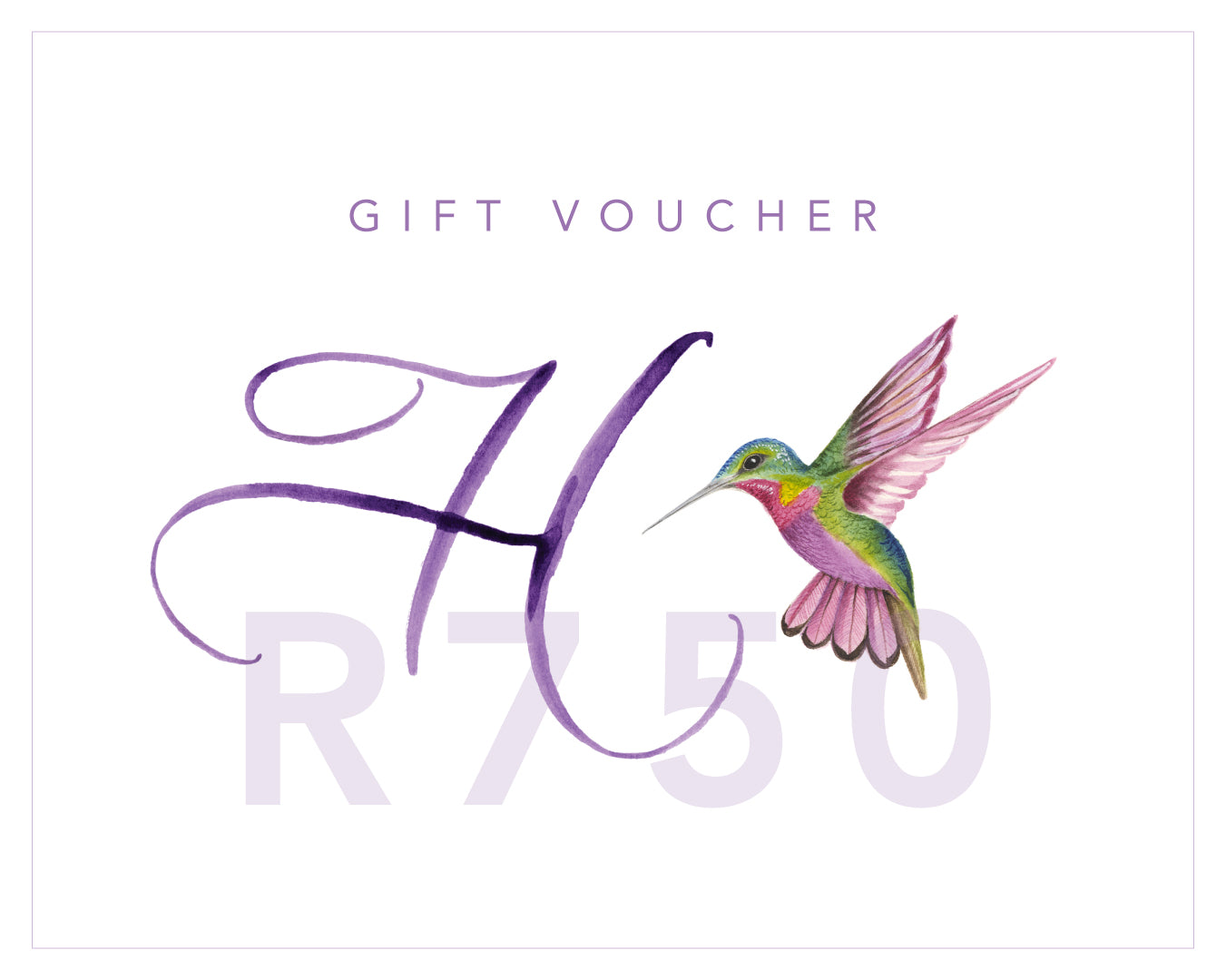 R750 Hadassa Collection Gift Card