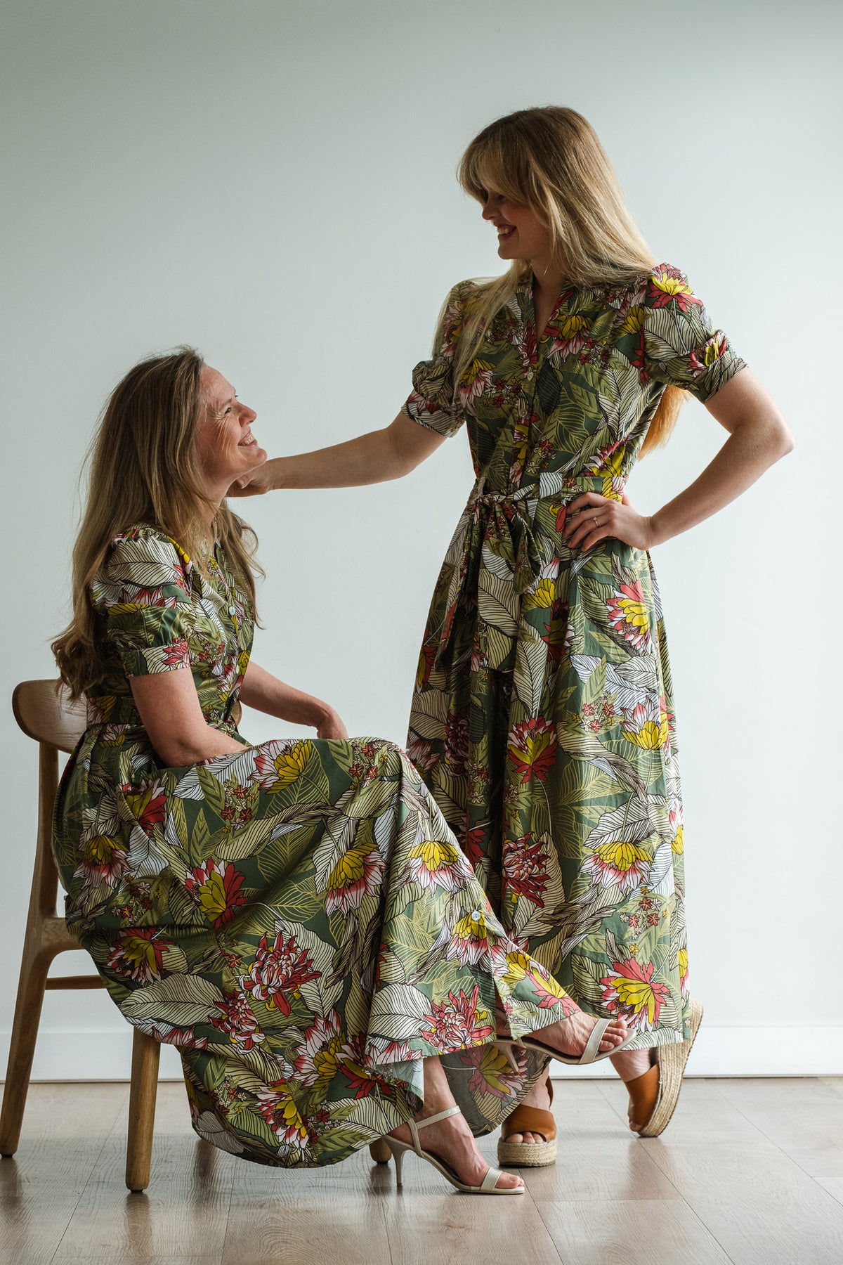Garden Dress - Fynbos Green