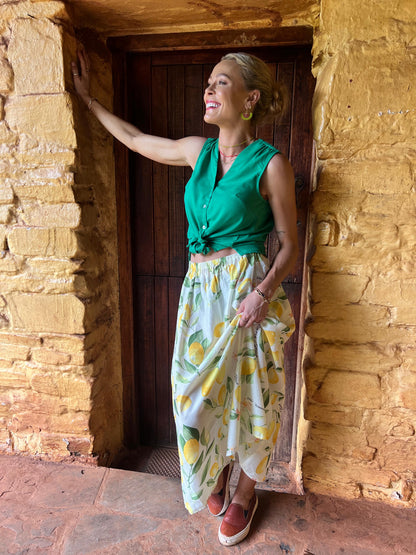 Joy Waistcoat - Green