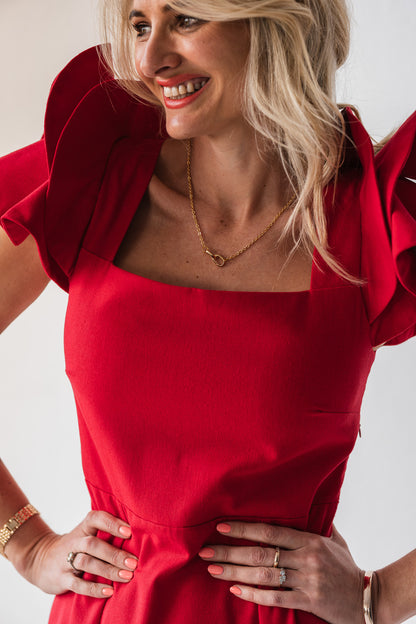 Inspiration Dress - Demi Red