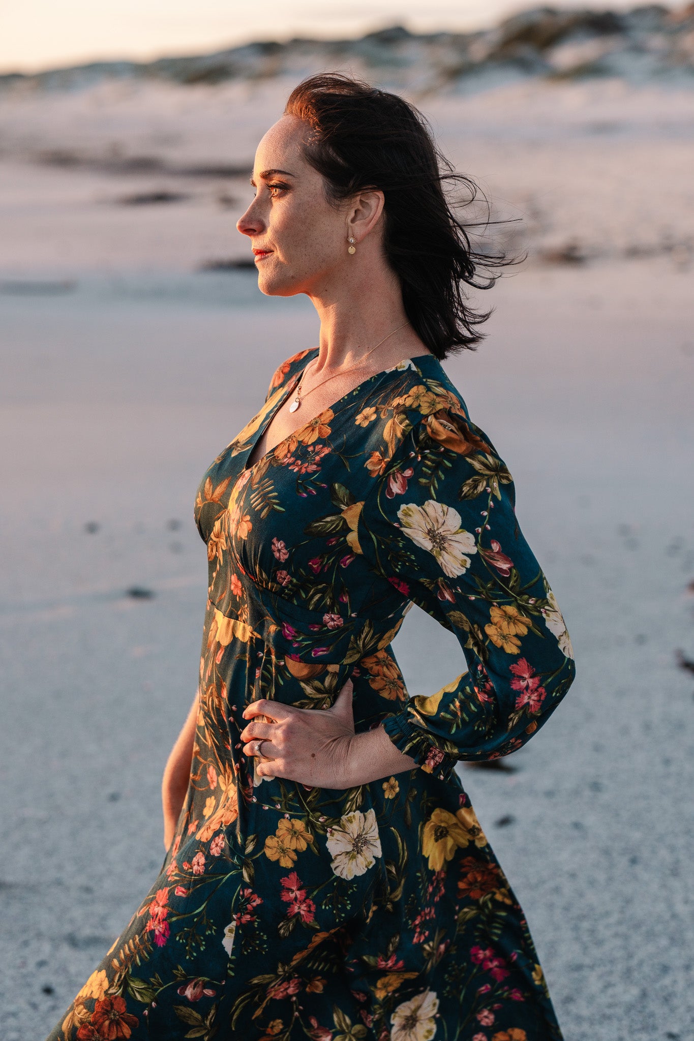 Sophia Dress - Botanical Florals