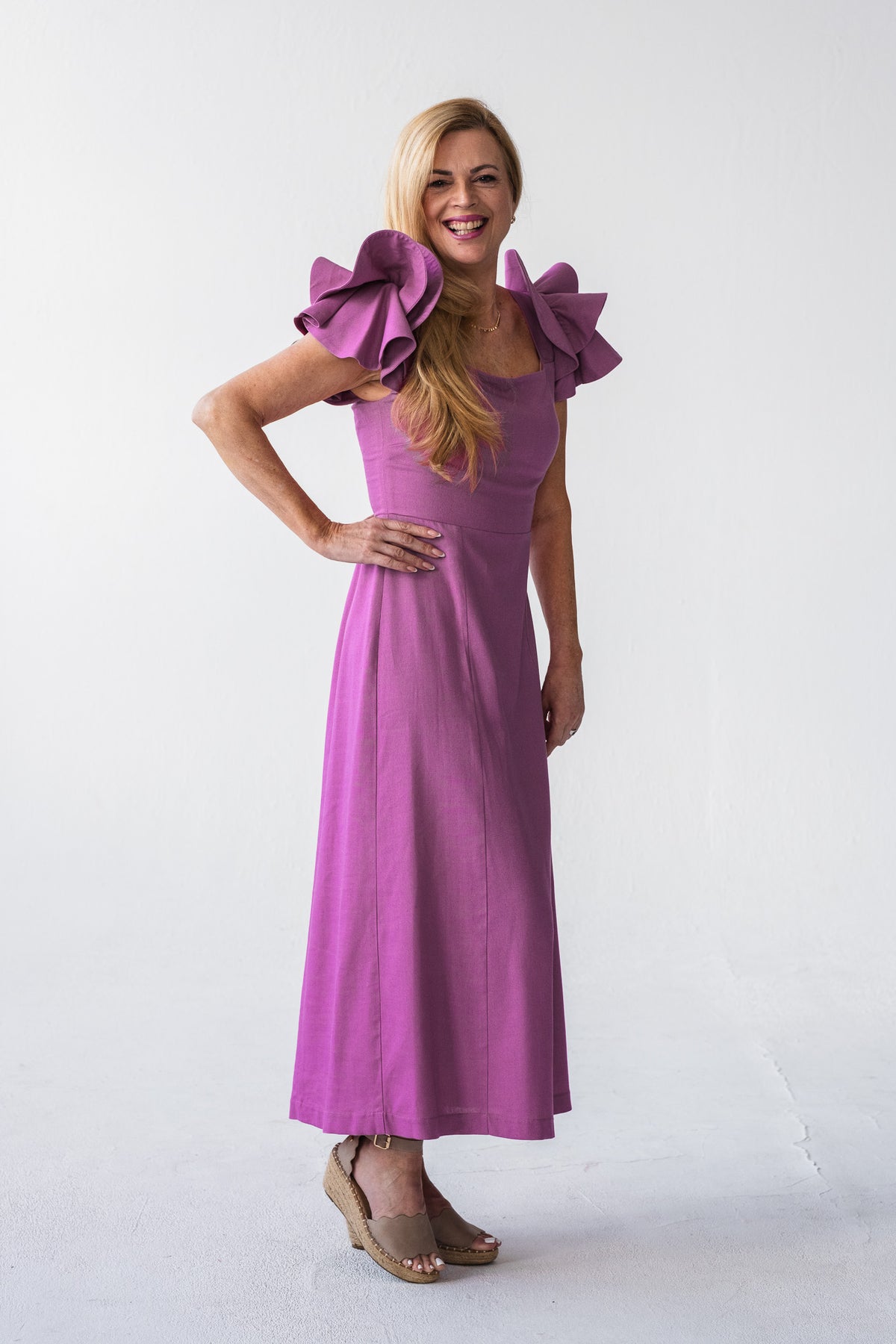 Inspiration Dress - Tracey Magenta Pink