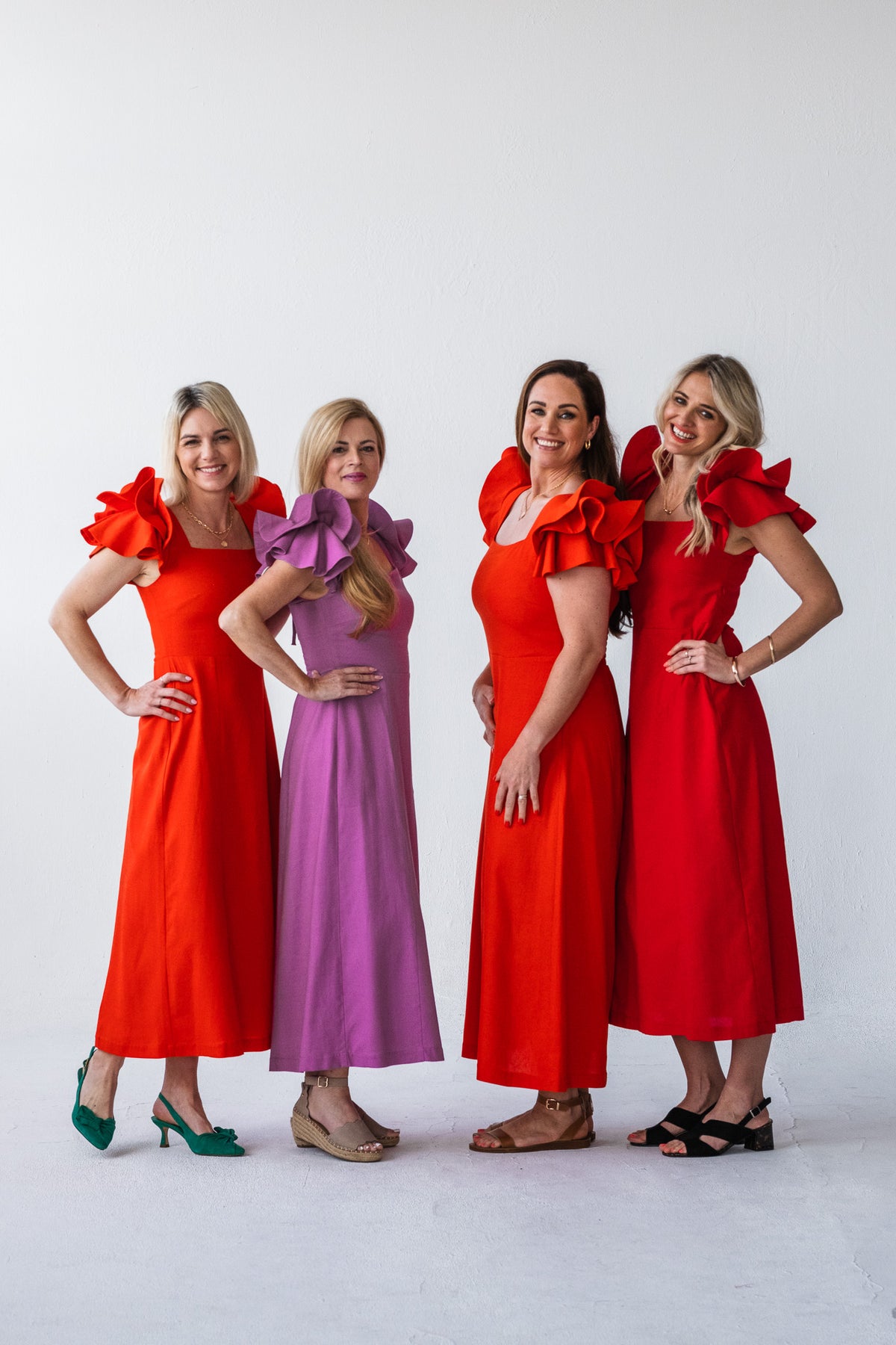 Inspiration Dress - Jaret Tangerine