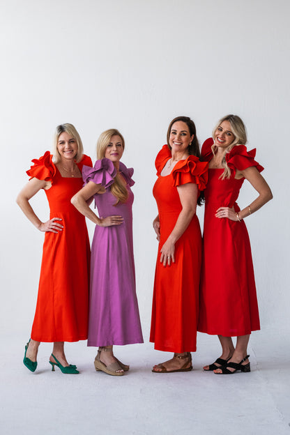 Inspiration Dress - Jaret Tangerine