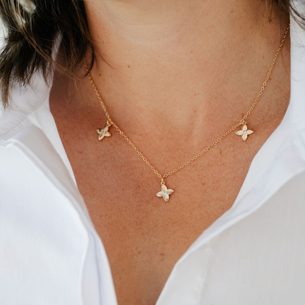 Clover Charm Necklace
