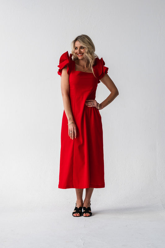 Inspiration Dress - Demi Red