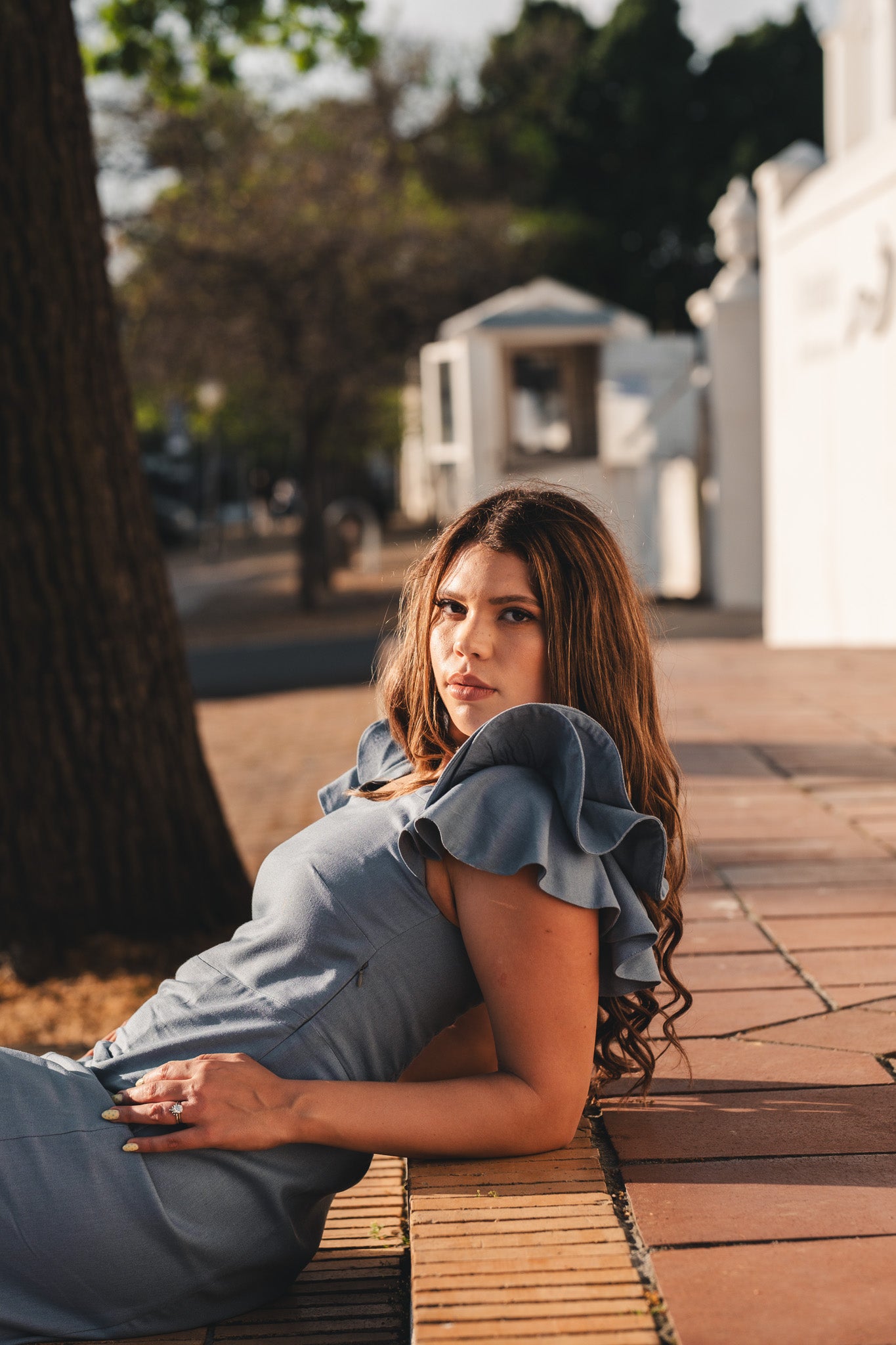 Inspiration Dress - Esther Blue