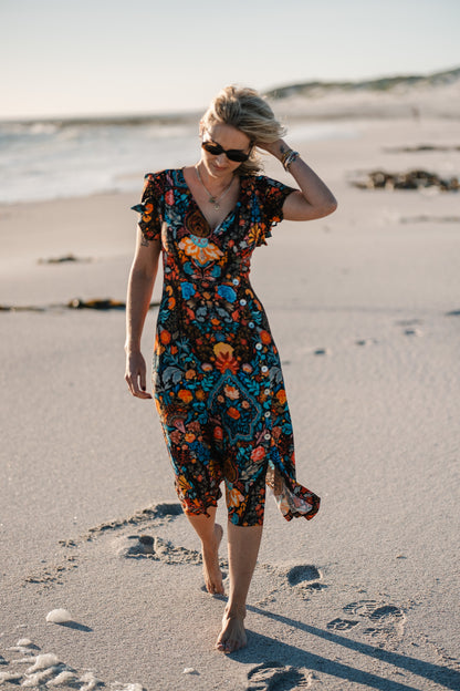 Story Dress - Moroccan print
