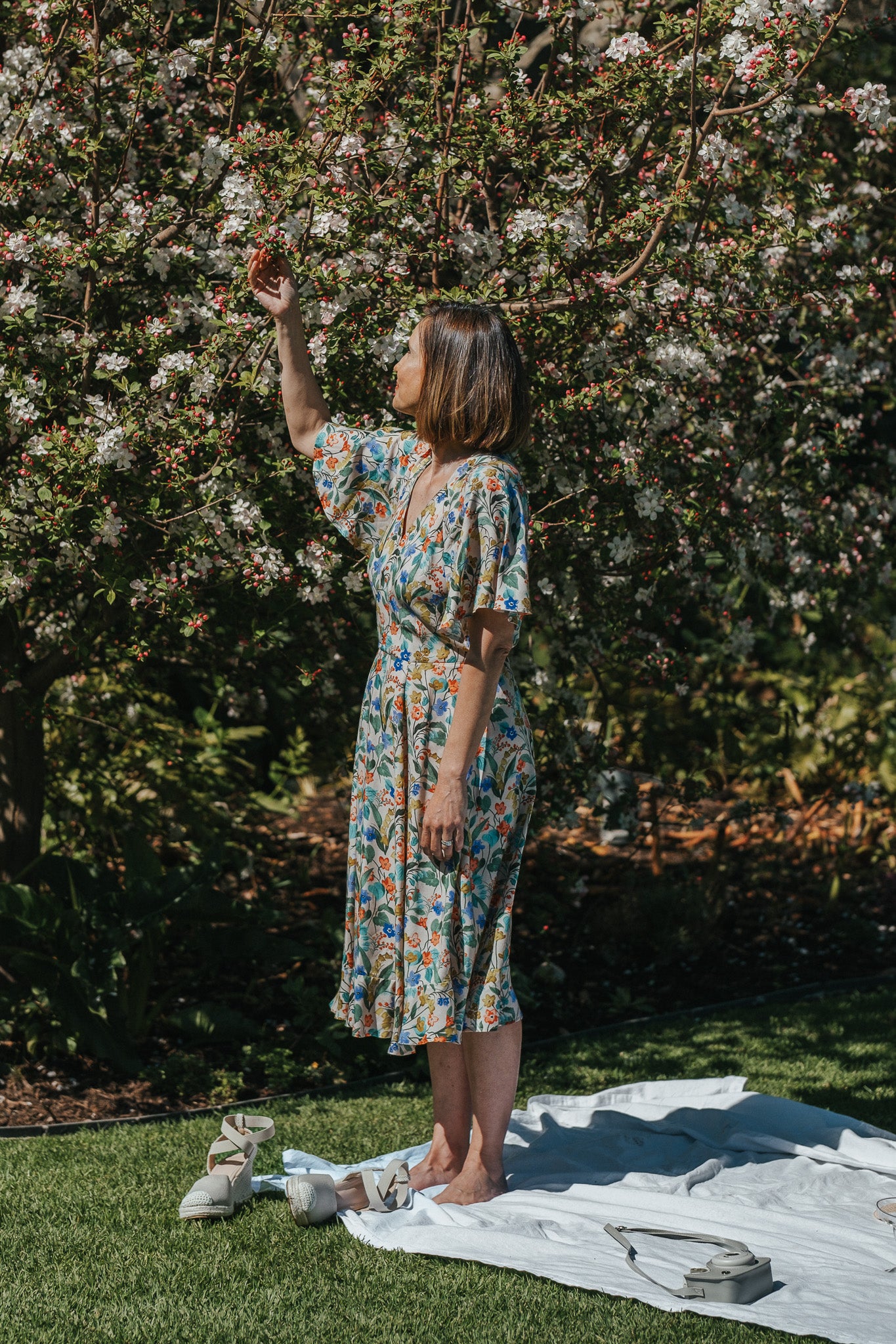 Liezl Dress - Vintage Floral