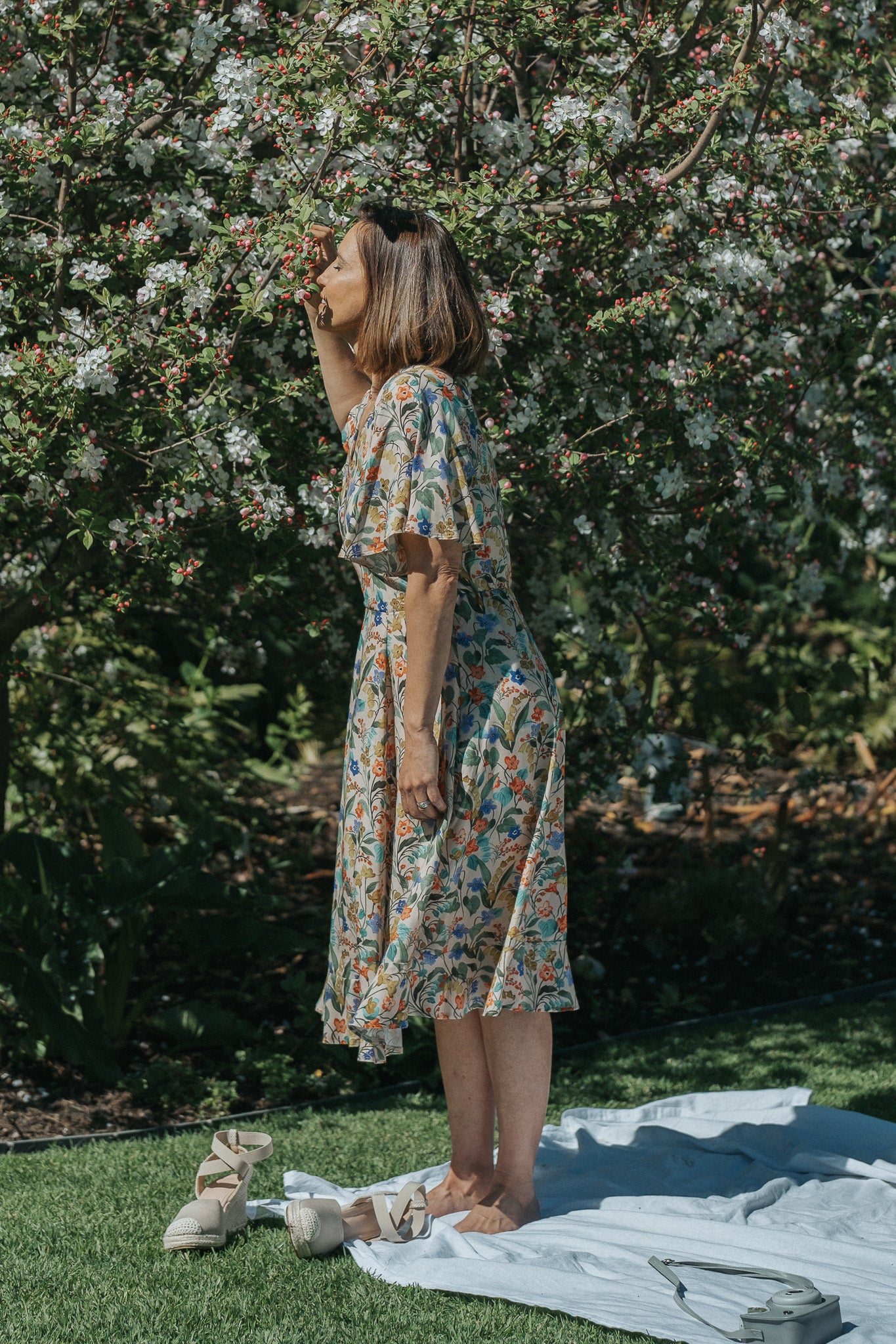 Liezl Dress - Vintage Floral