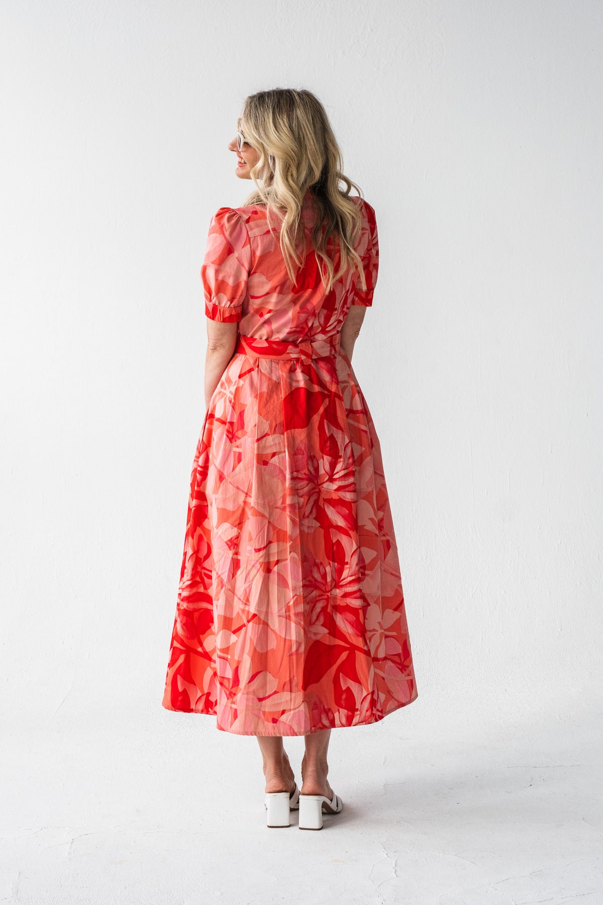 Garden Dress - Coral Shades