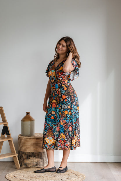 Story Dress - Moroccan print