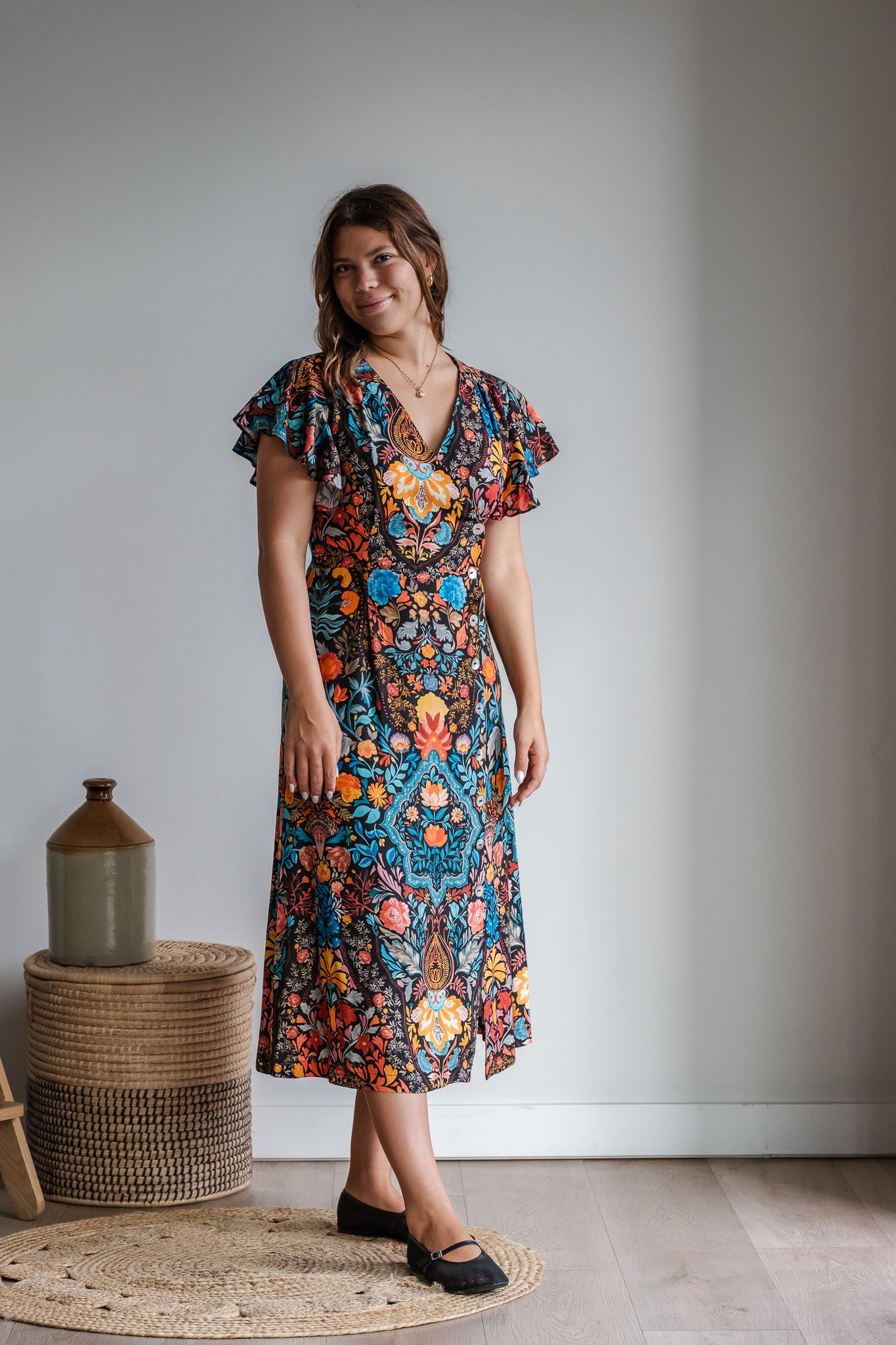 Story Dress - Moroccan print