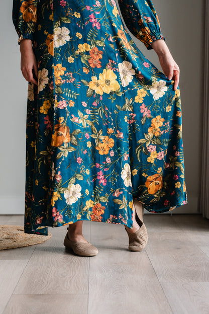 Sophia Dress - Botanical Florals
