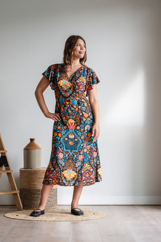 Story Dress - Moroccan print