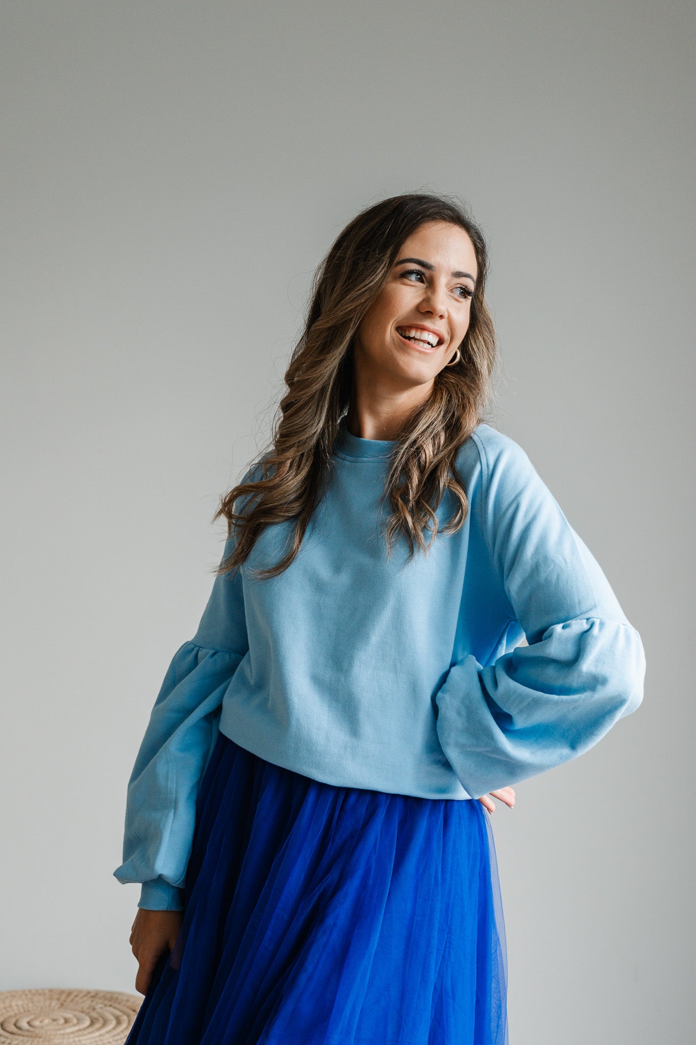 Fearlessly Fun Sweat - Cool Blue