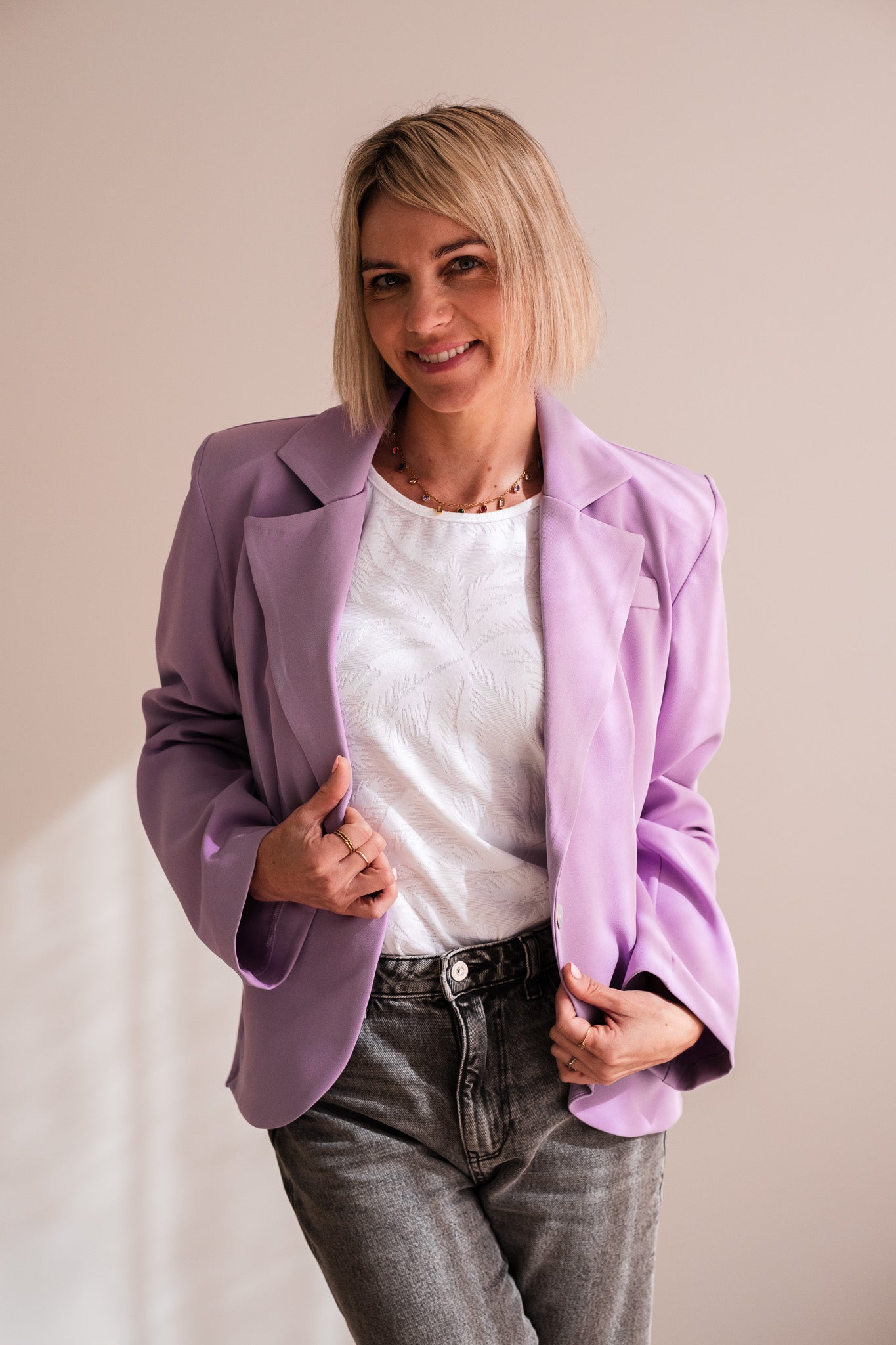 Lavender Blazer