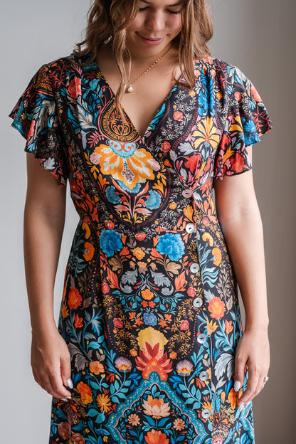 Story Dress - Moroccan print