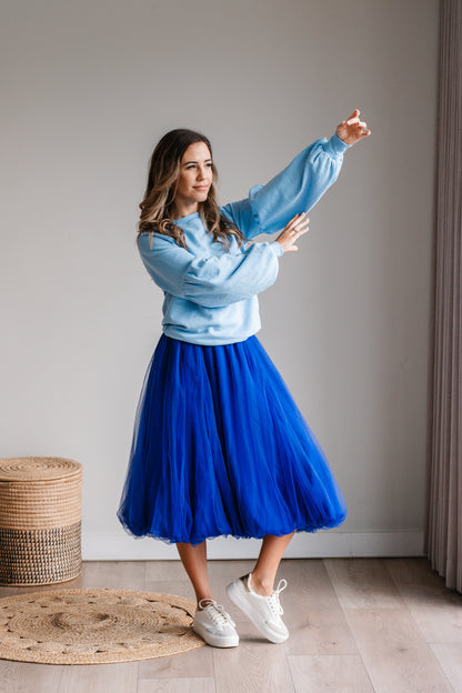 Fearlessly Fun Sweat - Cool Blue
