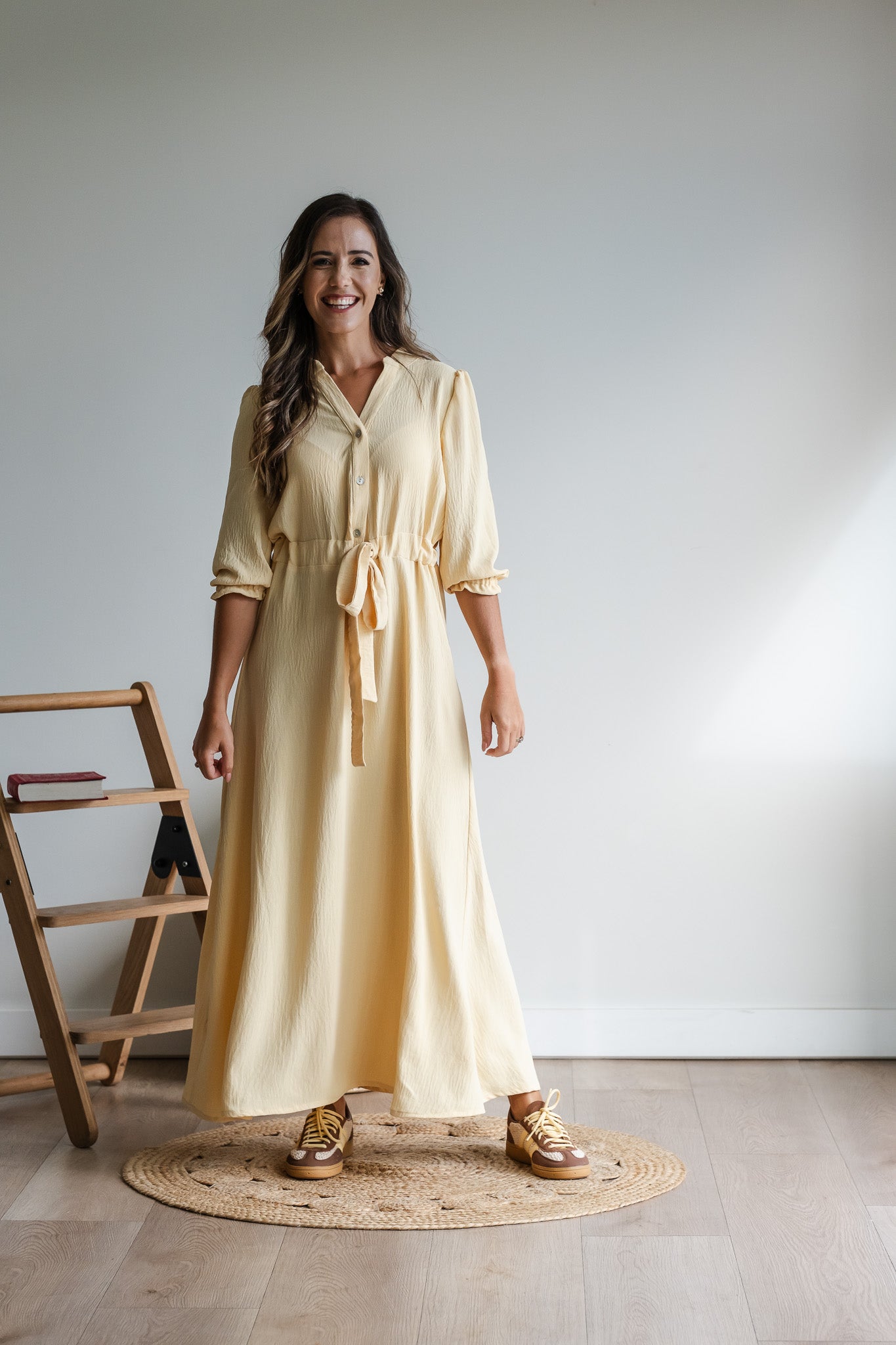 The Essence Dress - Butter Yellow