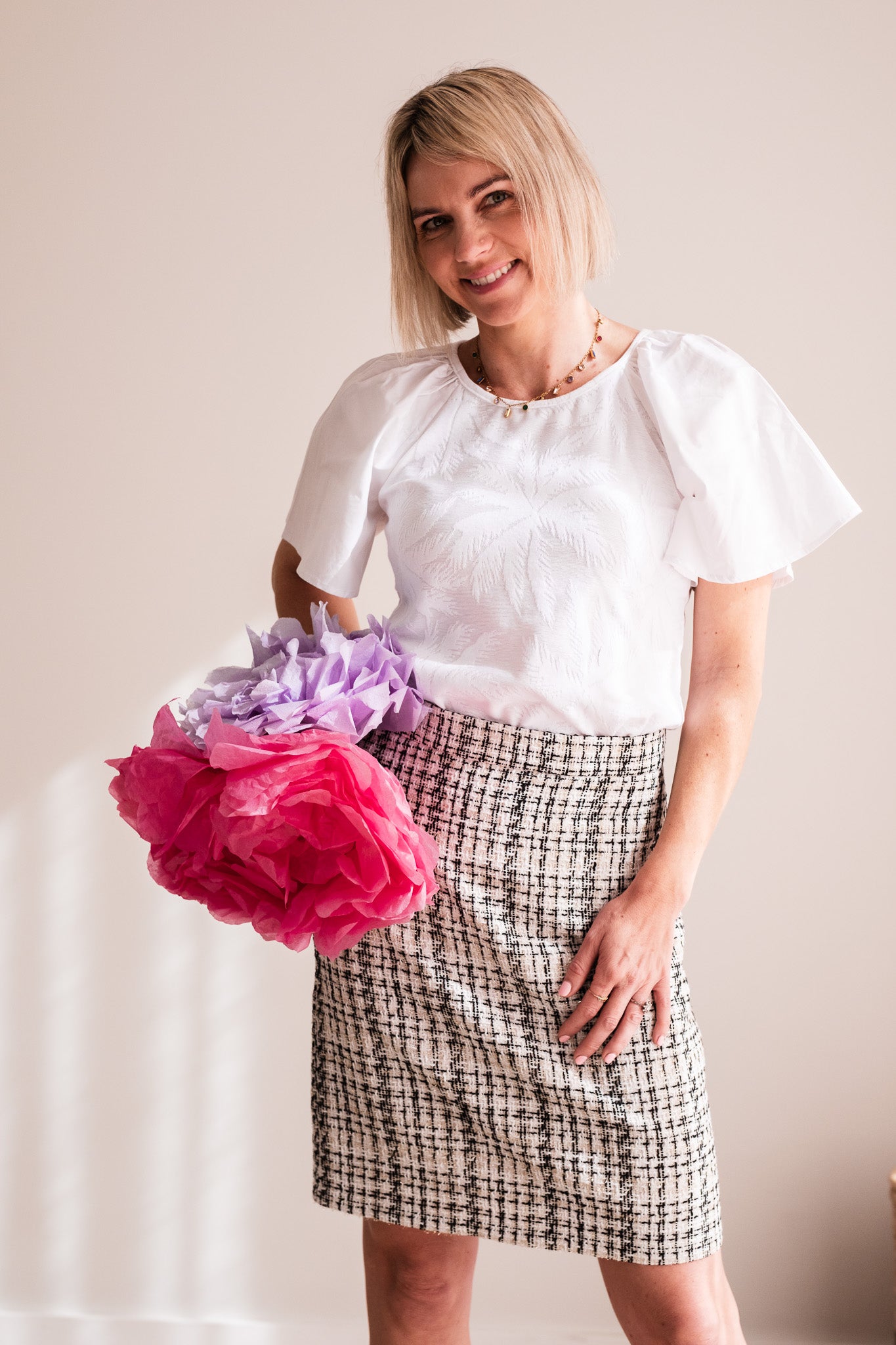 Bespoke Bouclé Grace Skirt - Pre-order