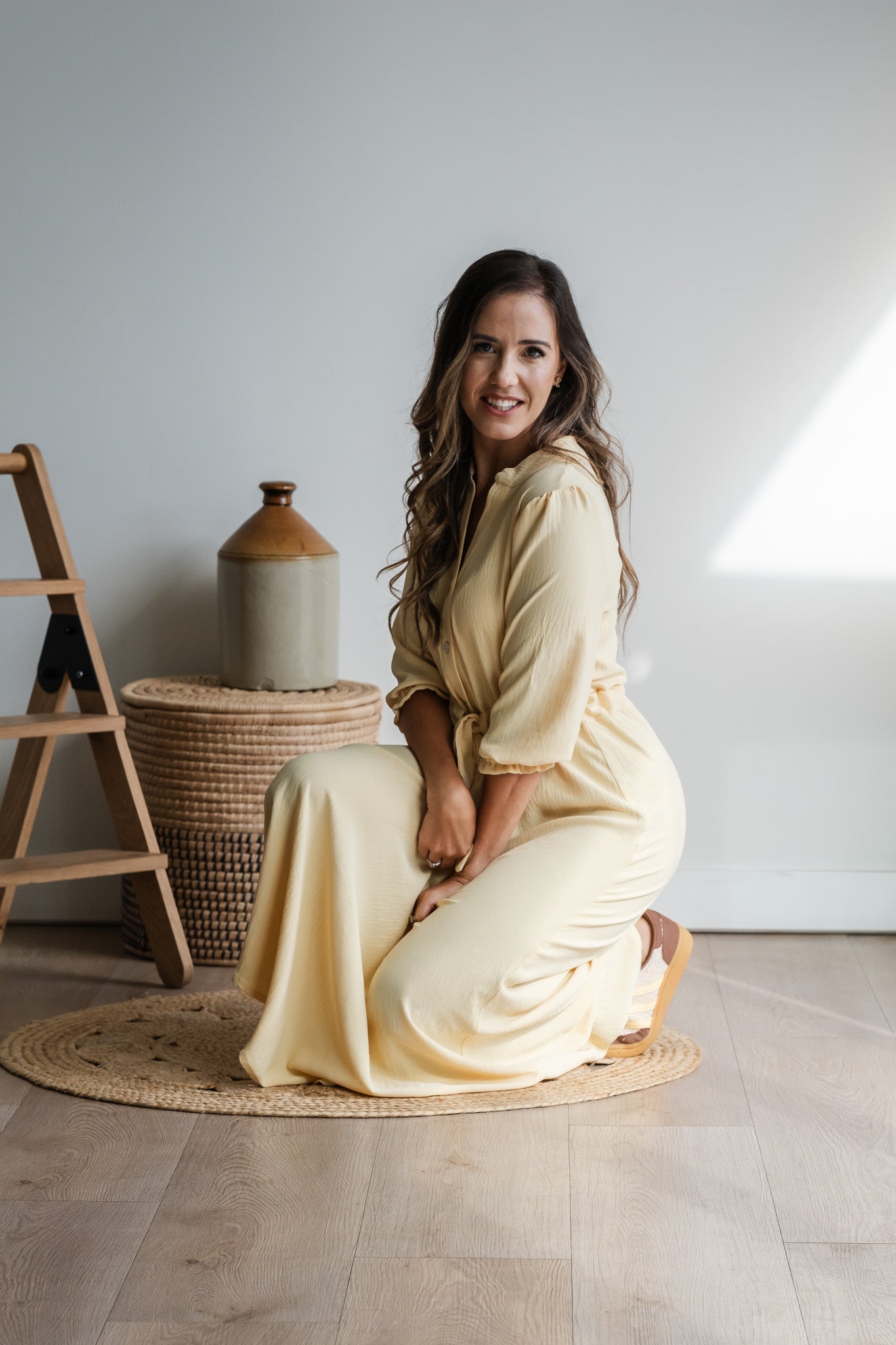 The Essence Dress - Butter Yellow