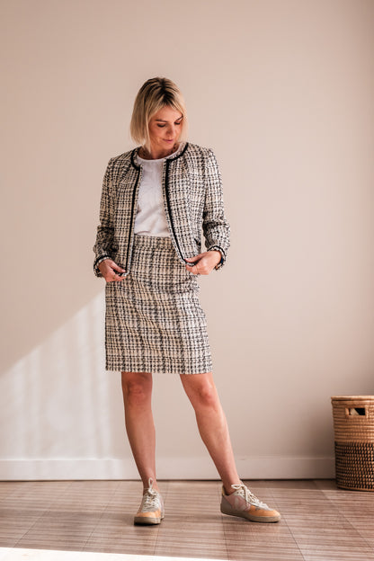 Bespoke Bouclé Grace Skirt - Pre-order