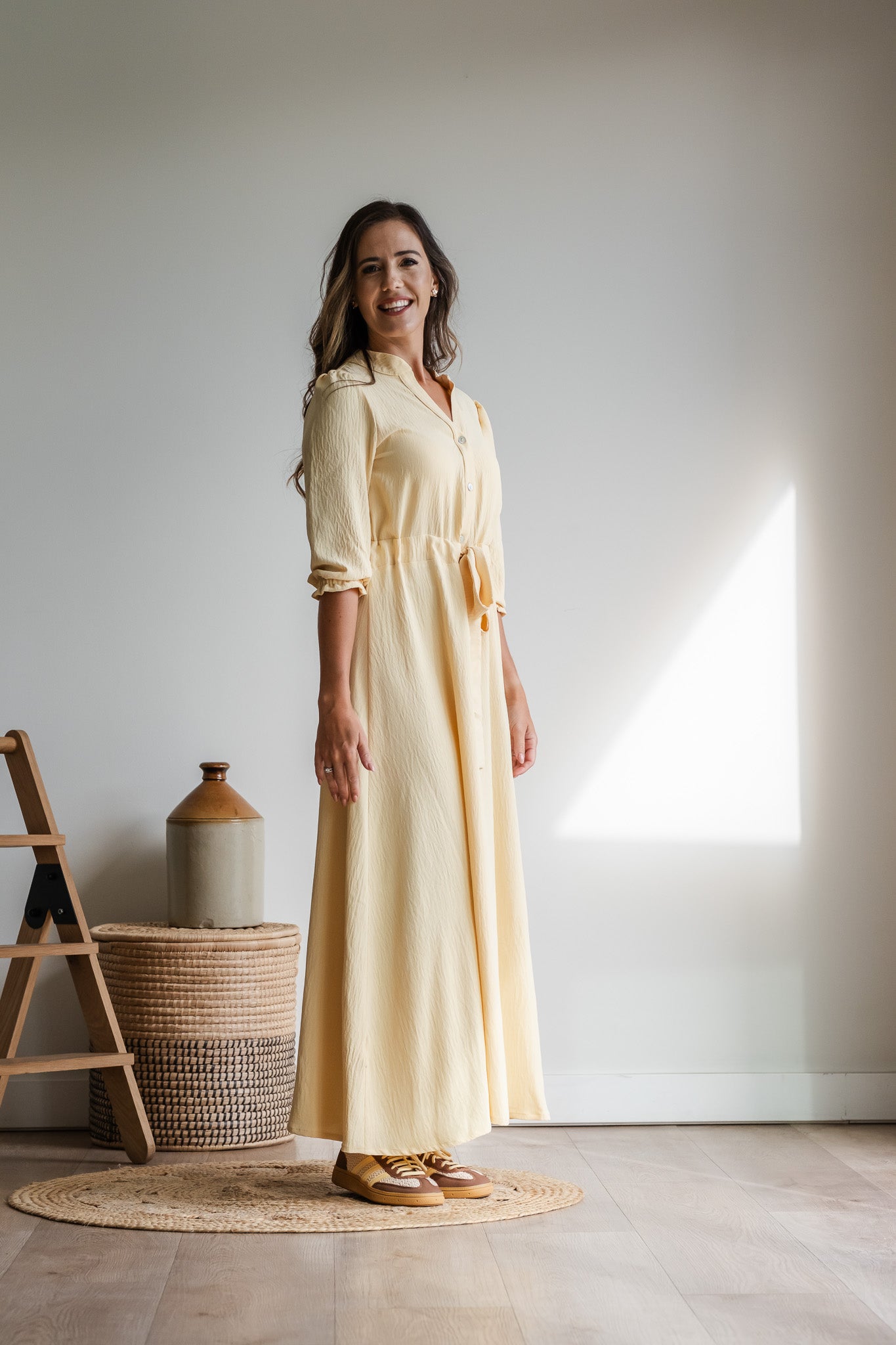 The Essence Dress - Butter Yellow