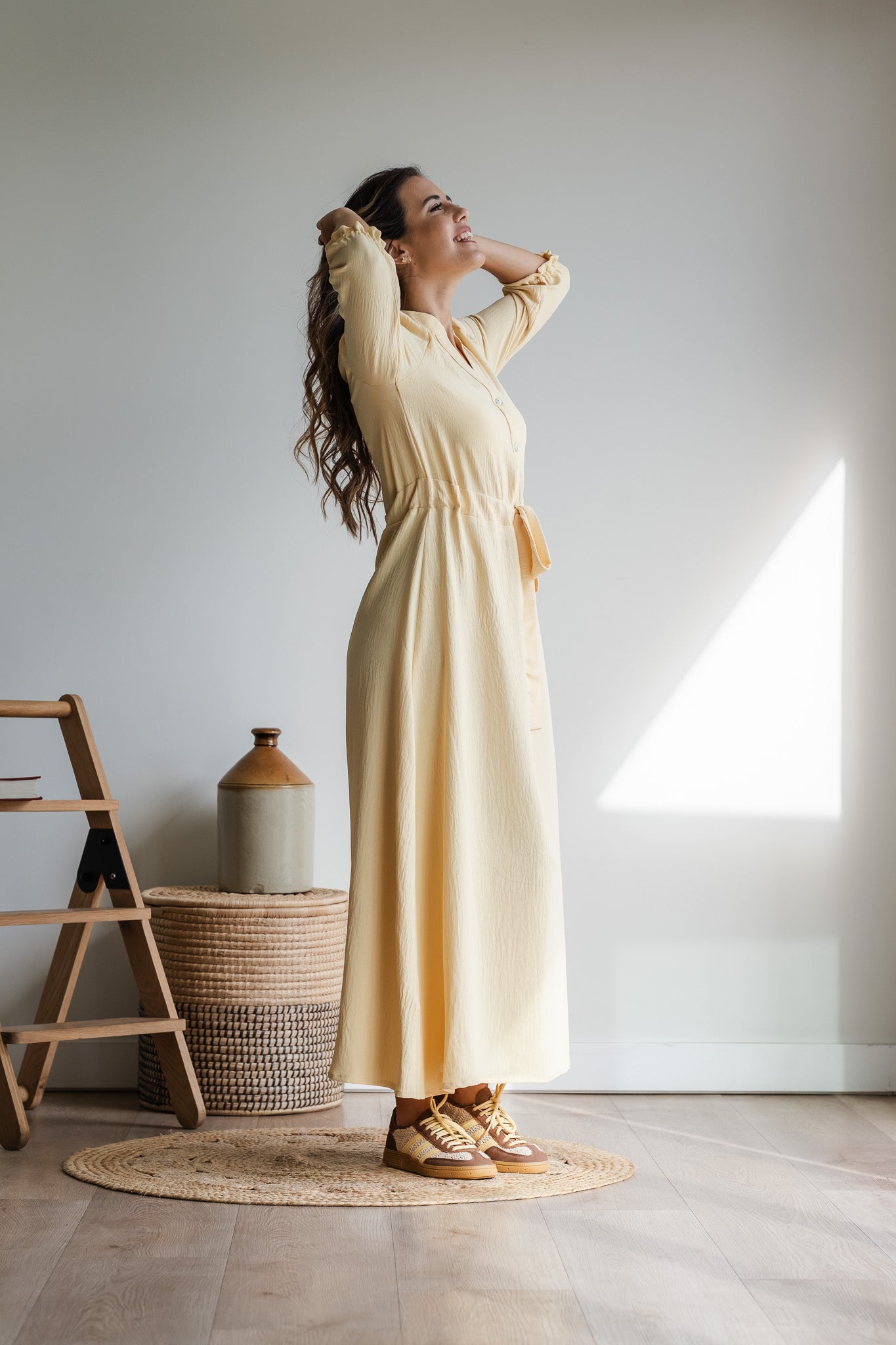 The Essence Dress - Butter Yellow