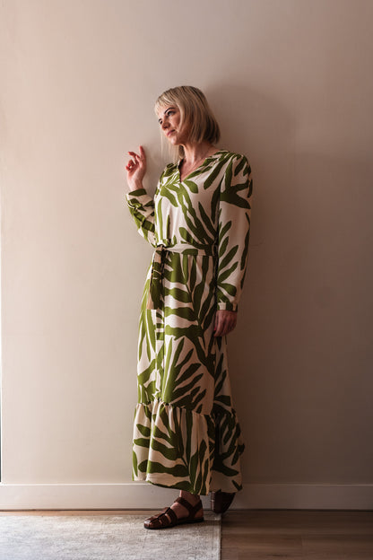 Bloom Dress - Green Leaf