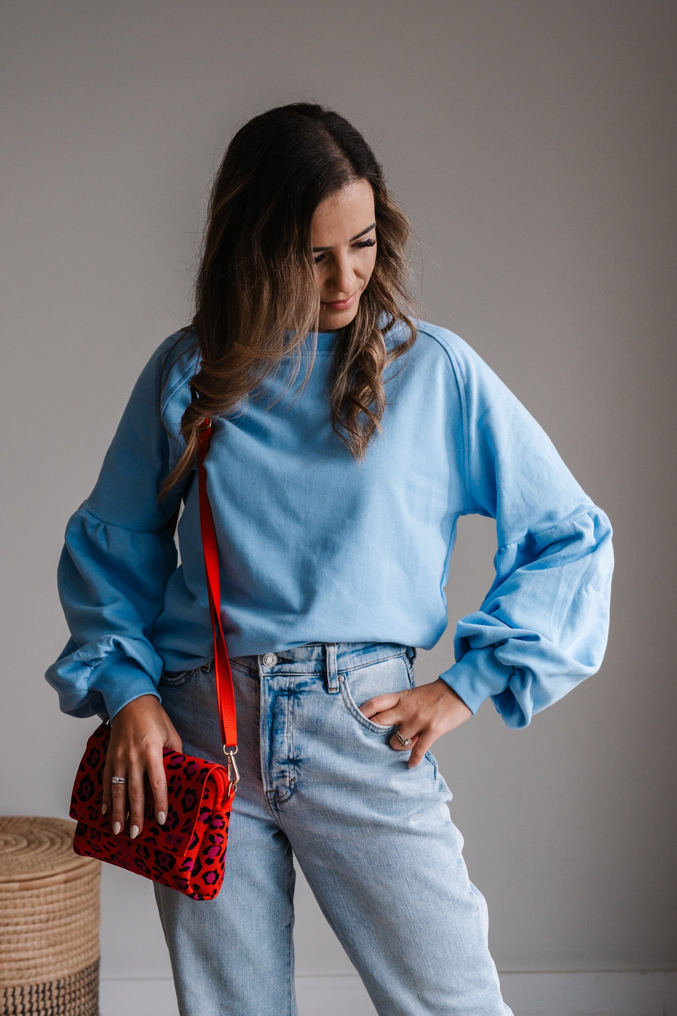 Fearlessly Fun Sweat - Cool Blue