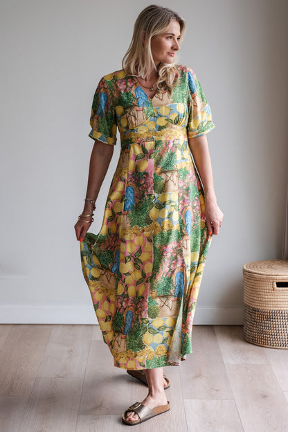 Inge Dress - Lemons