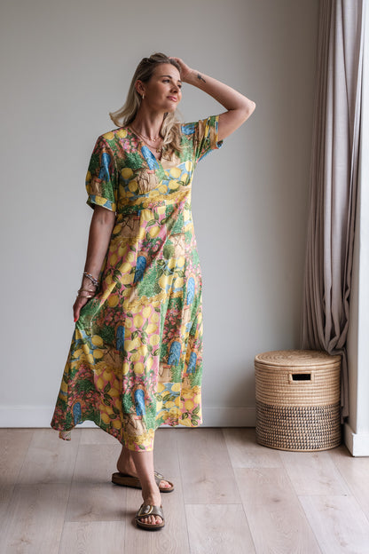 Inge Dress - Lemons
