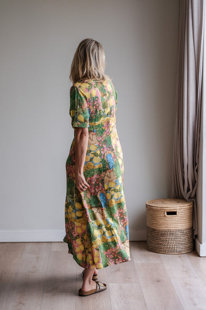 Inge Dress - Lemons