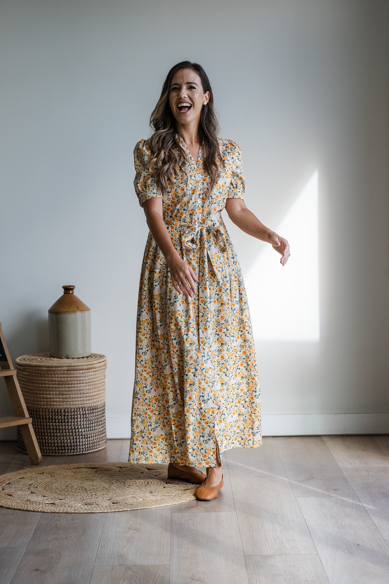 Garden Dress - Autumn Floral