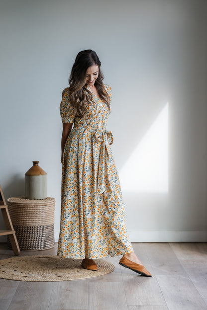 Garden Dress - Autumn Floral
