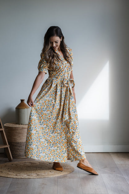 Garden Dress - Autumn Floral