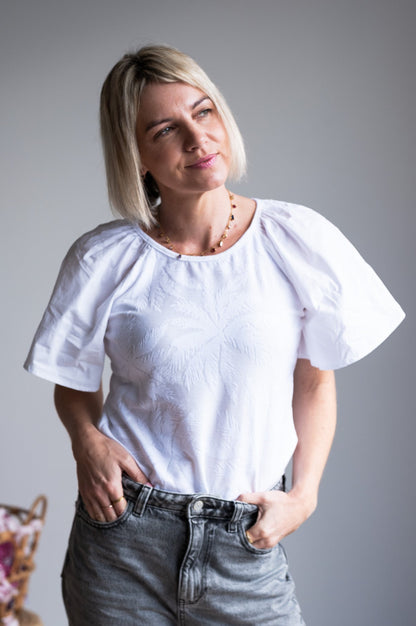 Peace Tee - White