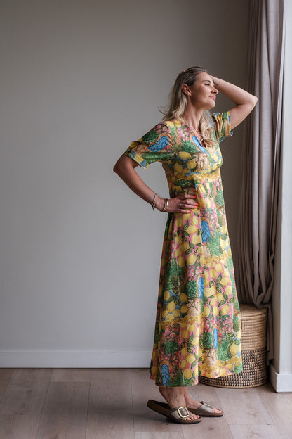 Inge Dress - Lemons
