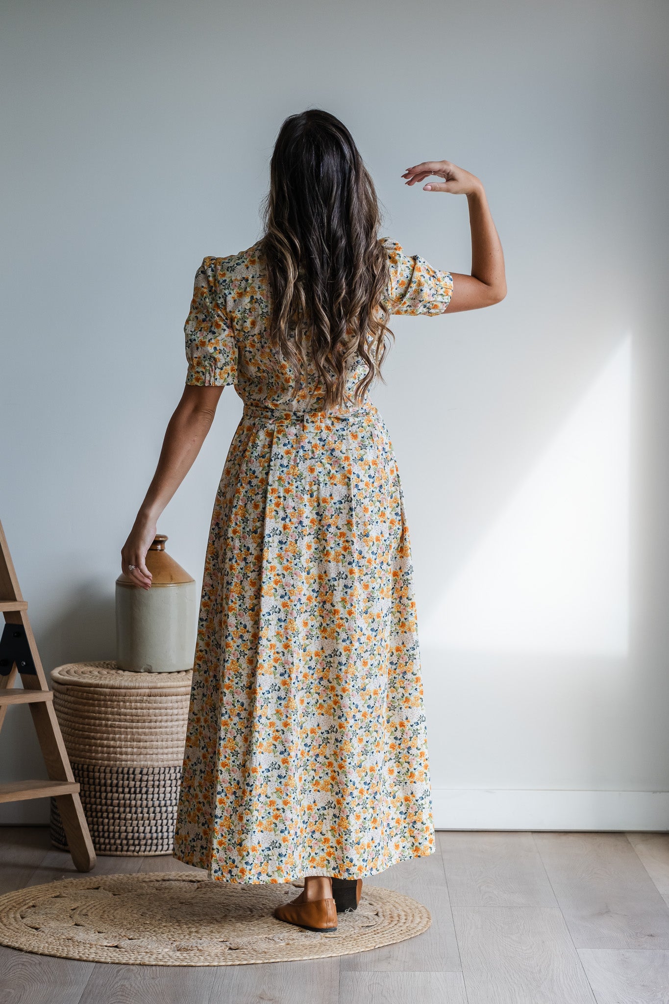 Garden Dress - Autumn Floral