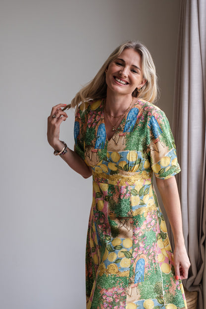 Inge Dress - Lemons