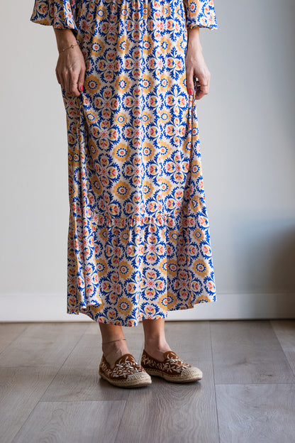 Life Dress - Azulejos tile print