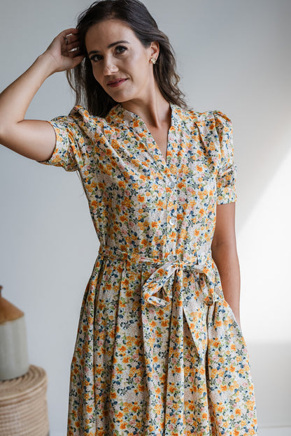 Garden Dress - Autumn Floral