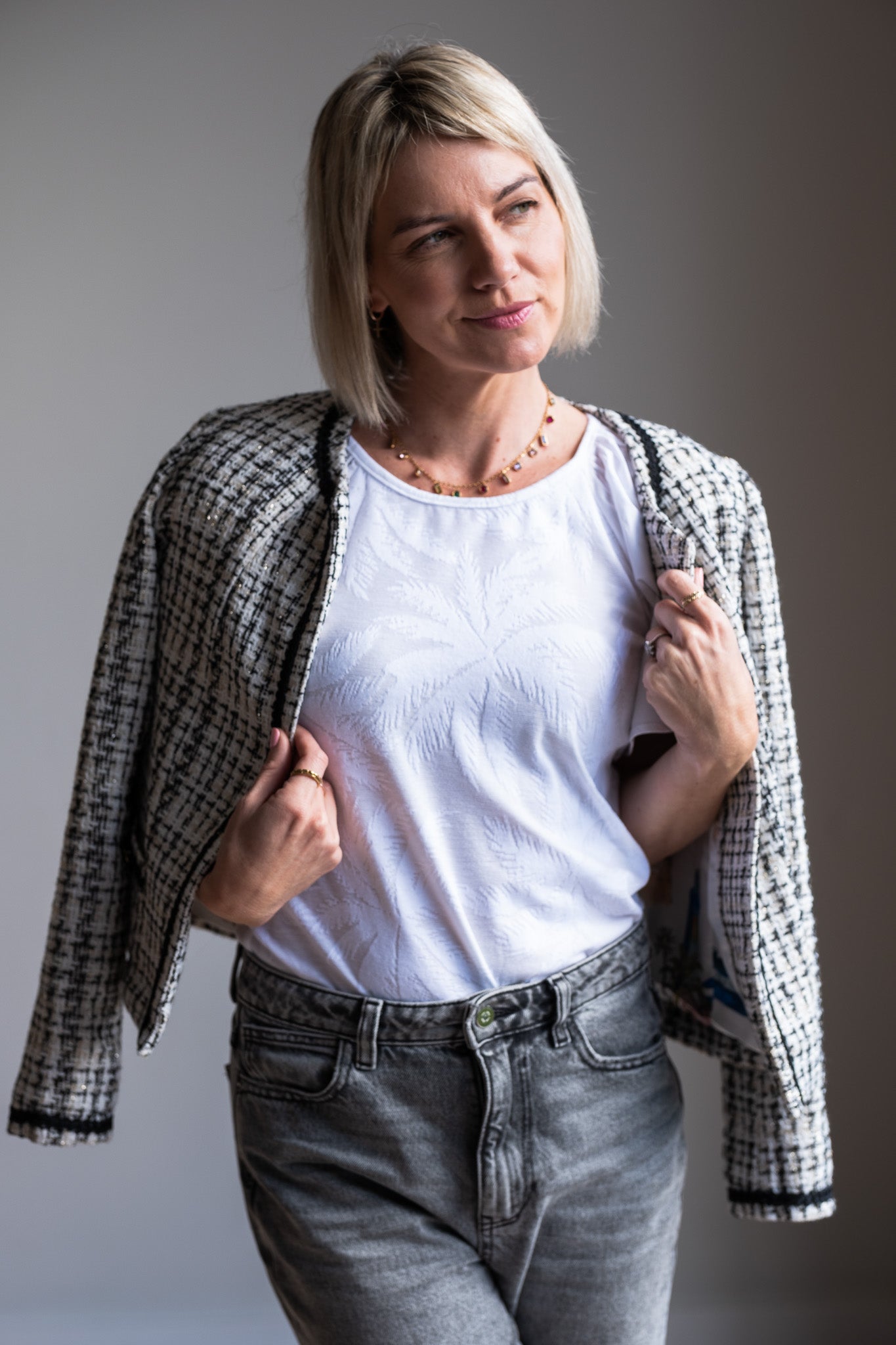 Bespoke Bouclé Grace Jacket - Pre-order