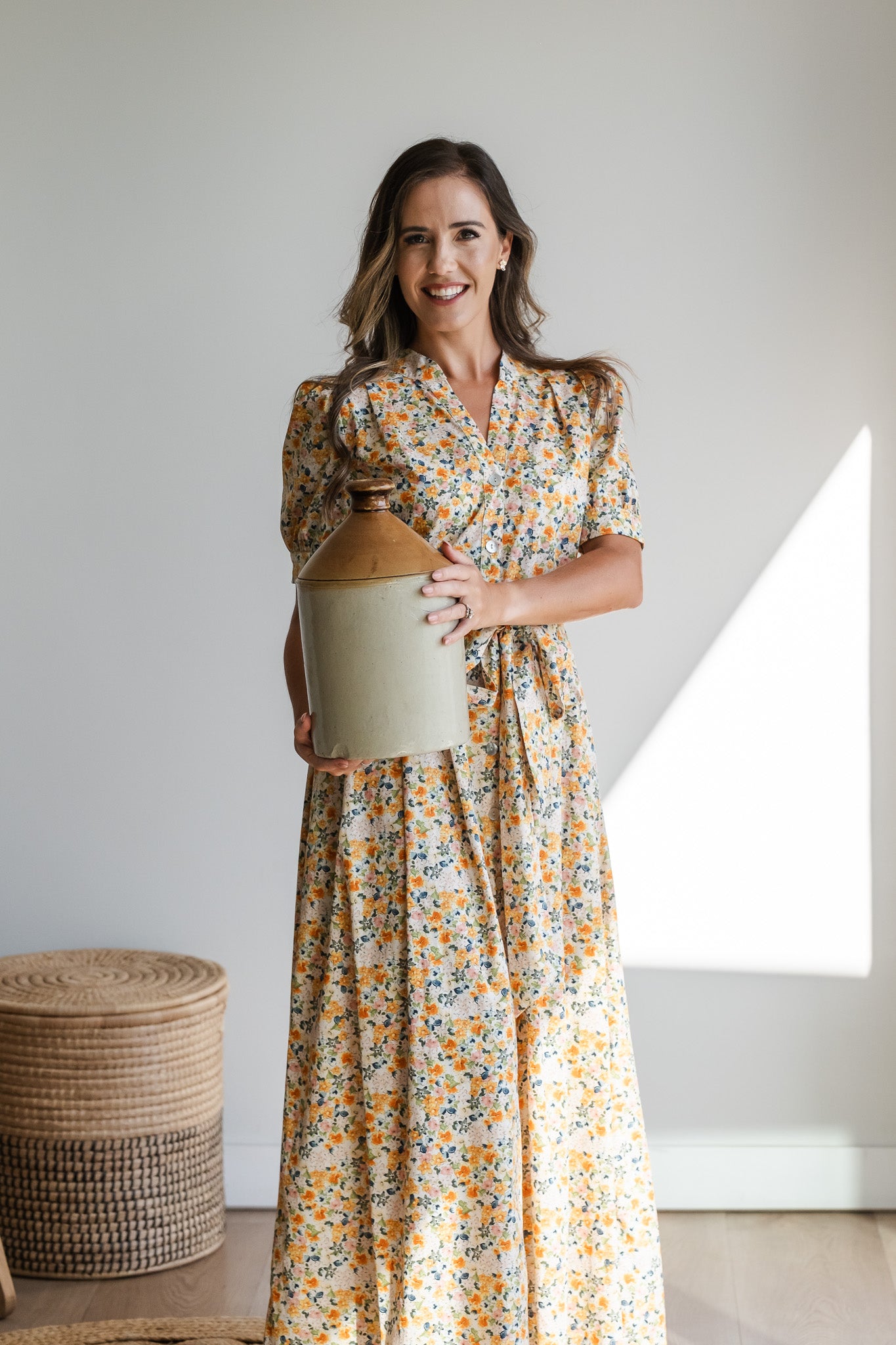 Garden Dress - Autumn Floral