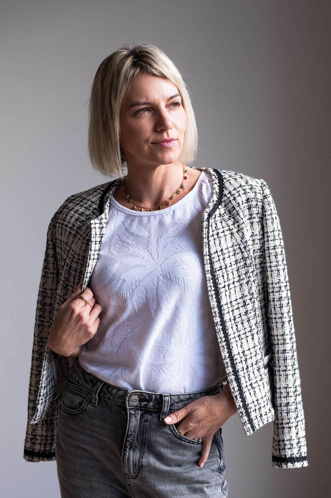 Bespoke Bouclé Grace Jacket - Pre-order