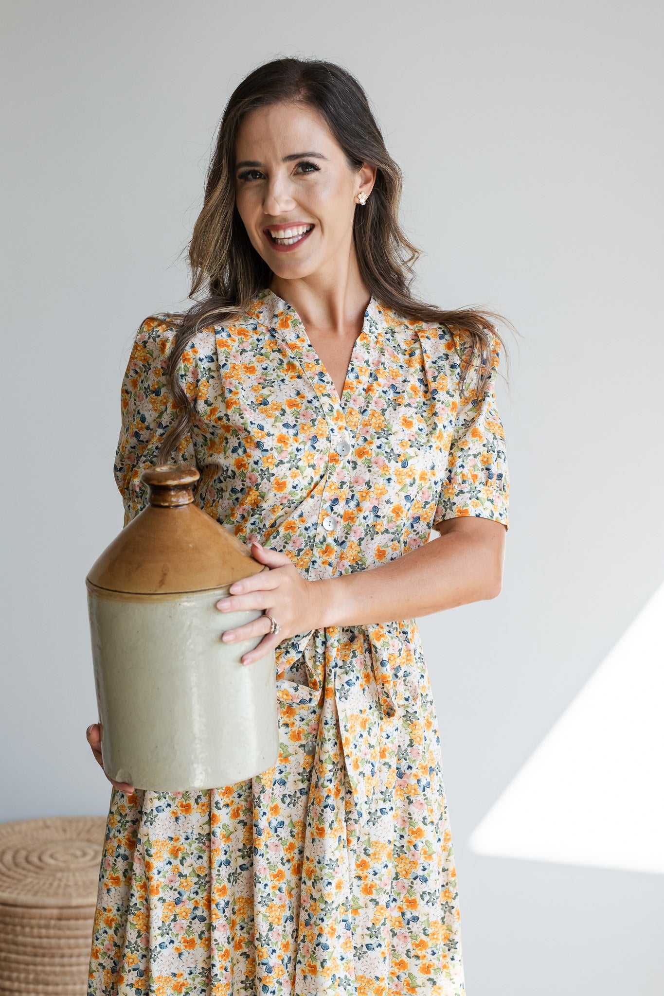 Garden Dress - Autumn Floral
